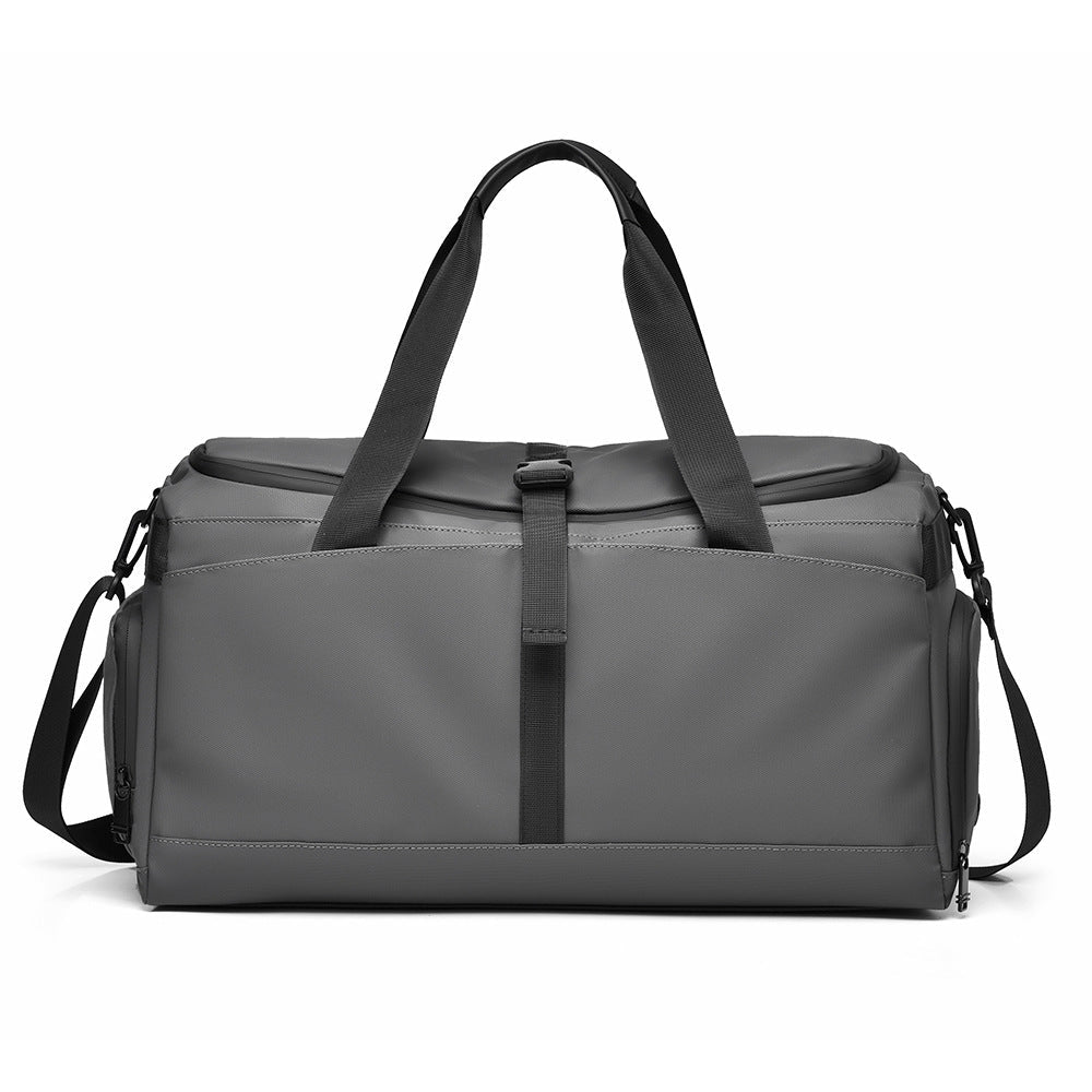 Men's Waterproof Gym & Travel Duffel Bag with Wet/Dry Separation - 20-35L Capacity