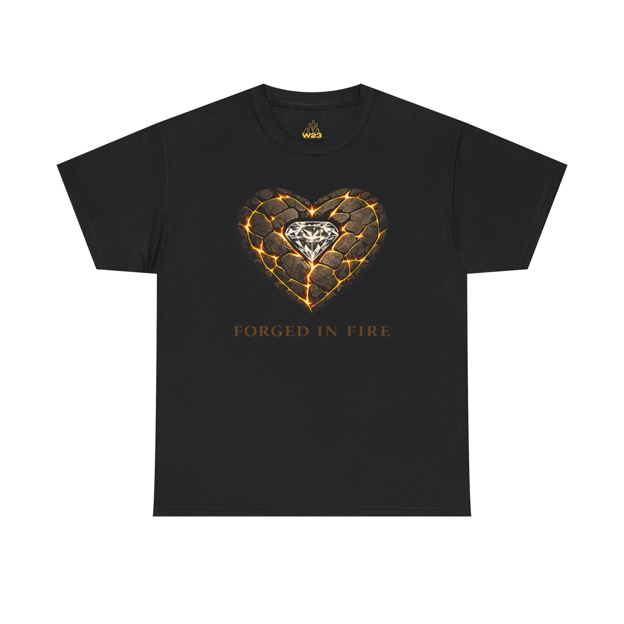 Forged In Fire – Diamond Heart Resilience Graphic Tee