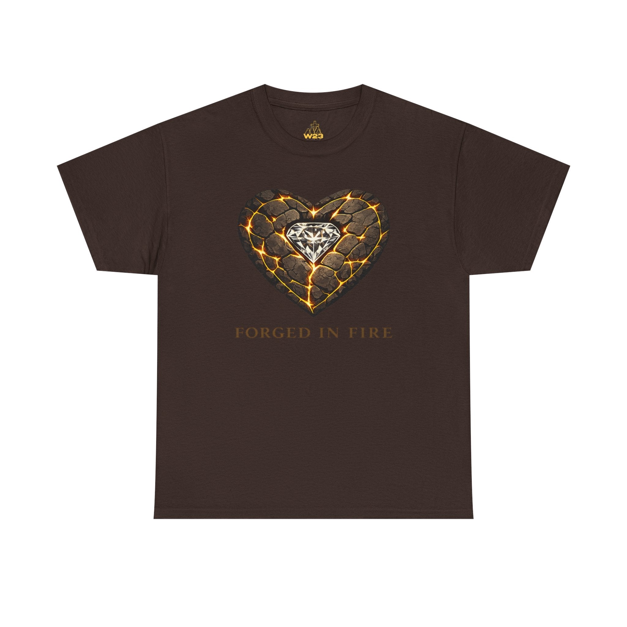 Forged In Fire – Diamond Heart Resilience Graphic Tee
