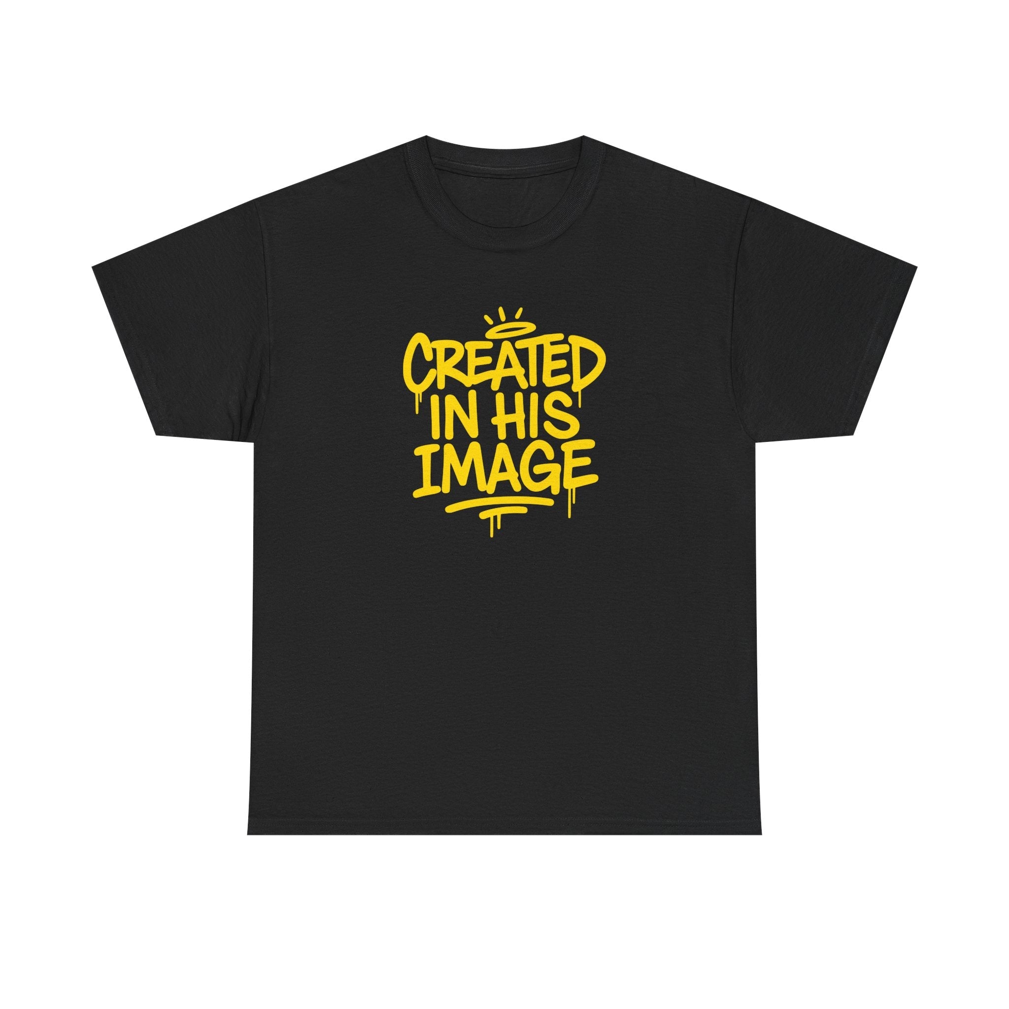 Created In His Image T-Shirt — Genesis 1:27 Inspirational Graphic Tee
