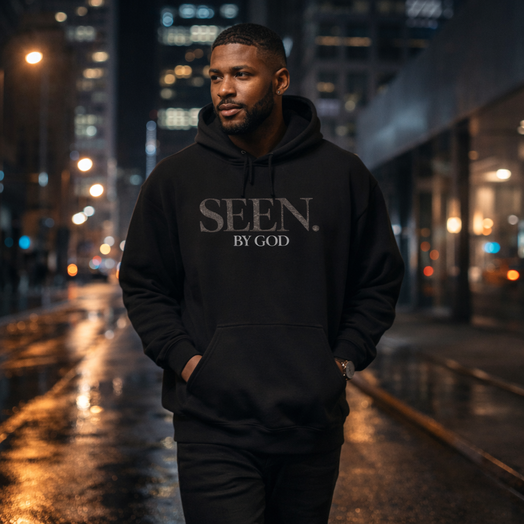 SEEN. By God Hoodie – Premium Faith-Based Streetwear Fleece Pullover