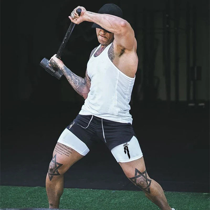 FlexiFit 2-in-1 Performance Running Shorts