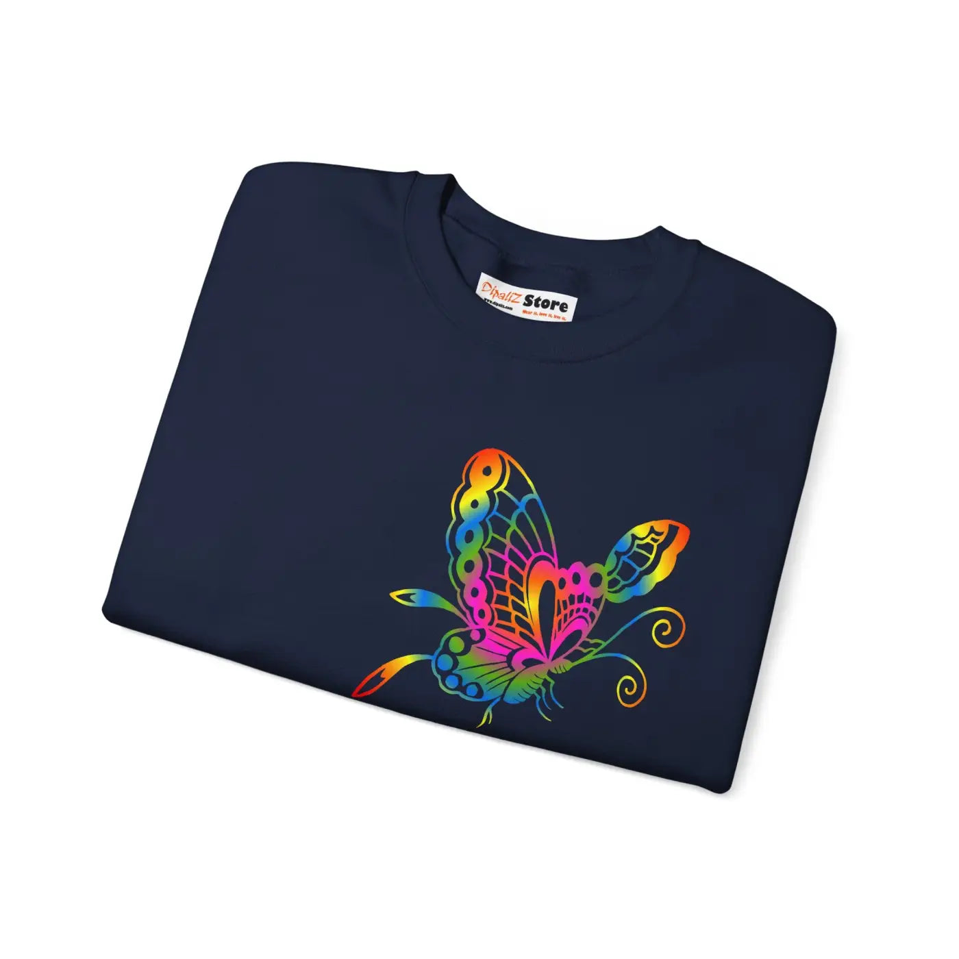 Inspirational Crewneck Sweatshirt - Be The Change - Dipaliz