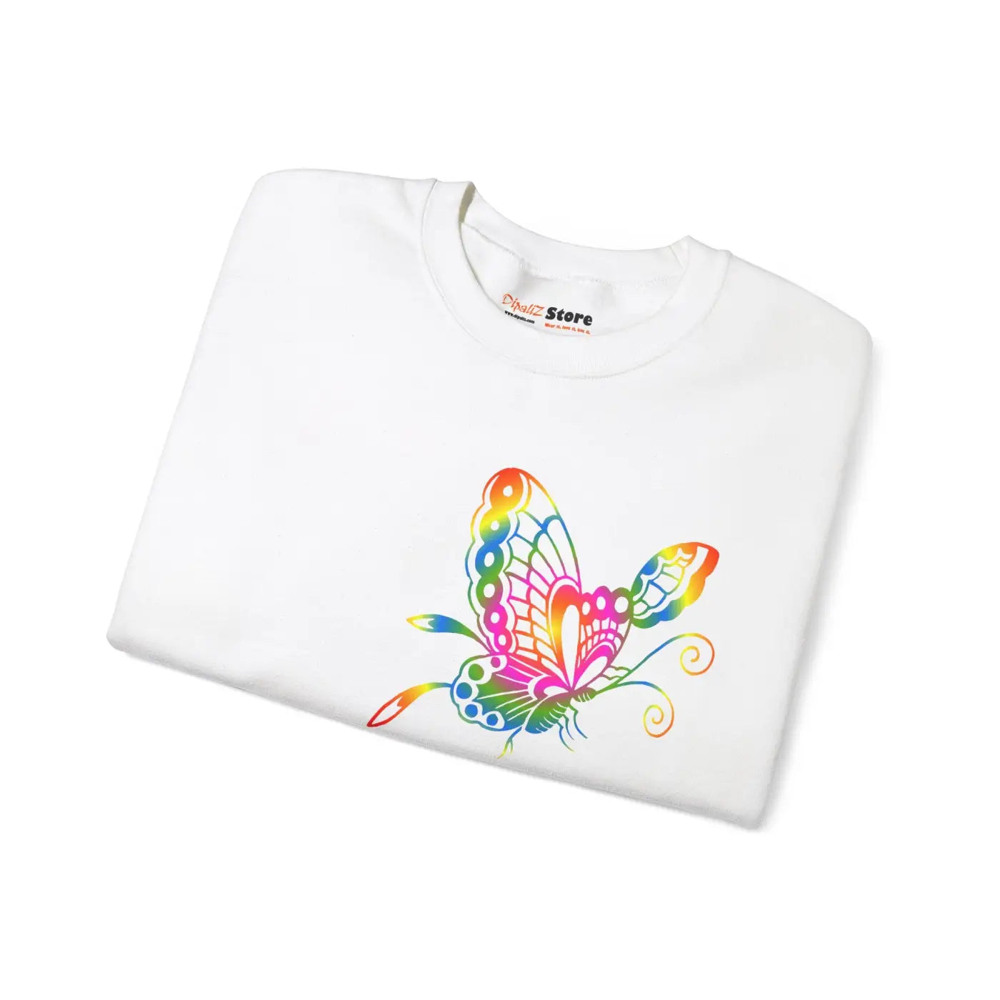Inspirational Crewneck Sweatshirt - Be The Change - Dipaliz
